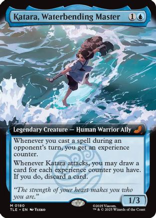 Katara, Waterbending Master (Extended Art) (TLE-180) - Avatar: The Last Airbender: Eternal-Legal - for just $6.21! 