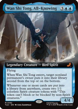 Wan Shi Tong, All-Knowing (Extended Art) (TLE-182) - Avatar: The Last Airbender: Eternal-Legal - for just $0.96! 
