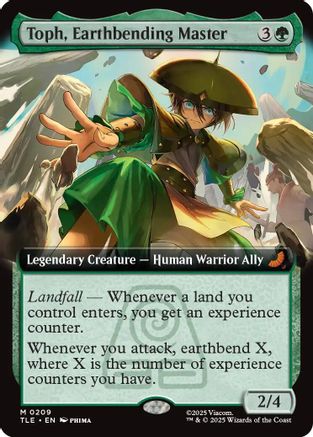 Toph, Earthbending Master (Extended Art) (TLE-209) - Avatar: The Last Airbender: Eternal-Legal - for just $14.62! 