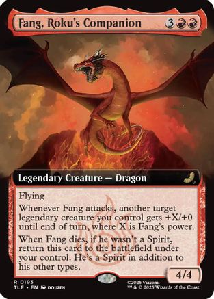 Fang, Roku's Companion (Extended Art) (TLE-193) - Avatar: The Last Airbender: Eternal-Legal - for just $0.26! 