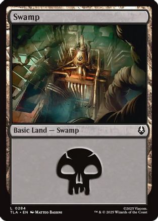 Swamp (0284) (TLA-284) - Avatar: The Last Airbender Foil - for just $0.10! 
