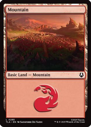 Mountain (0285) (TLA-285) - Avatar: The Last Airbender Foil - for just $0.07! 