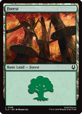 Forest (0286) (TLA-286) - Avatar: The Last Airbender Foil - for just $0.05! 