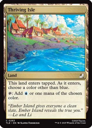 Thriving Isle (TLE-263) - Avatar: The Last Airbender: Eternal-Legal - for just $0.05! 