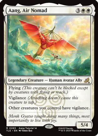 Aang, Air Nomad (0265) (TLE-265) - Avatar: The Last Airbender: Eternal-Legal - for just $0.12! 