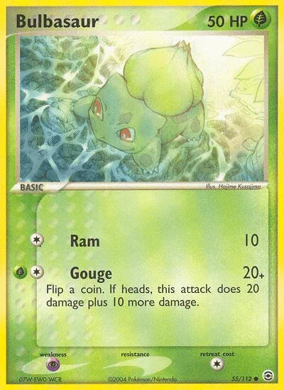 Bulbasaur (55/112) [EX: FireRed & LeafGreen] - for just $1.95! 
