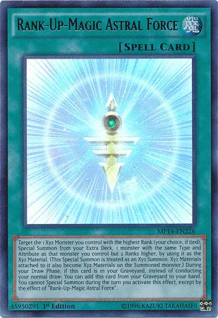 Rank-Up-Magic Astral Force [MP14-EN226] Ultra Rare - for just $0.15! 