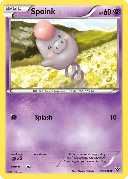 Spoink (49/146) [XY: Base Set] - for just $0.10! 
