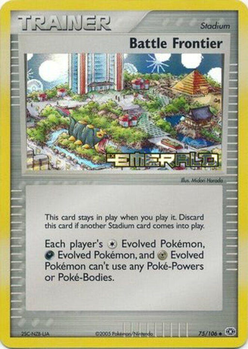 Battle Frontier (75/106) (Stamped) [EX: Emerald] - for just $12.35! 