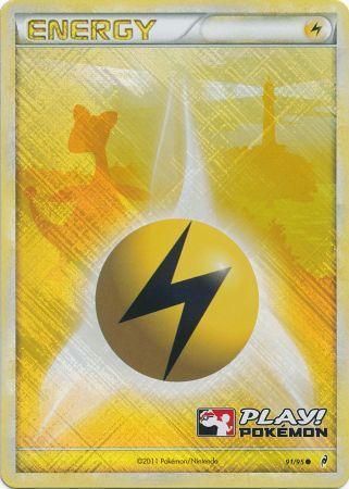 Lightning Energy (91/95) (Play Pokemon Promo) [HeartGold & SoulSilver: Call of Legends] - for just $23.20! 