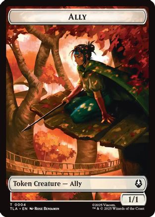 Ally (0004) // Clue (0015) Double-Sided Token (TLA-4 // 15) - Avatar: The Last Airbender Foil - for just $0.07! 