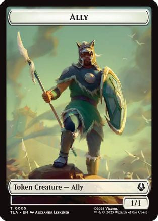Ally (0005) // Clue (0014) Double-Sided Token (TLA-5 // 14) - Avatar: The Last Airbender Foil - for just $0.06! 