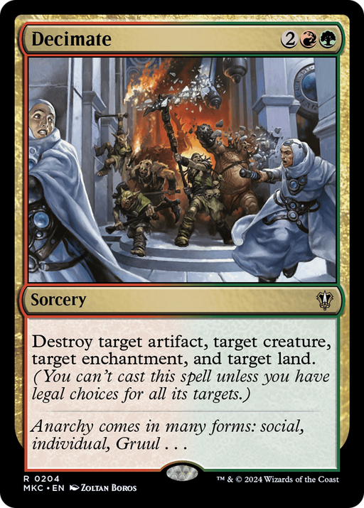 Decimate (MKC-204) - Murders at Karlov Manor Commander - for just $0.10! 