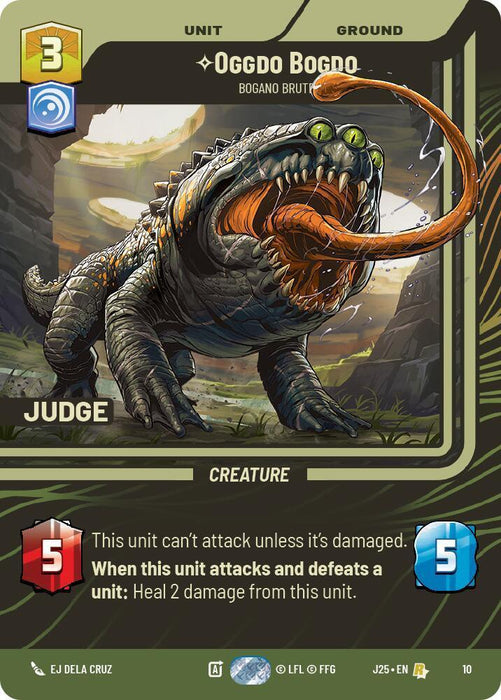Oggdo Bogdo - Bogano Brute (10) (10) [Judge Promos] - for just $22.50! 