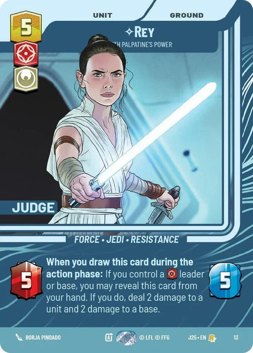 Rey - With Palpatine's Power (13) (13) [Judge Promos] - for just $14.40! 