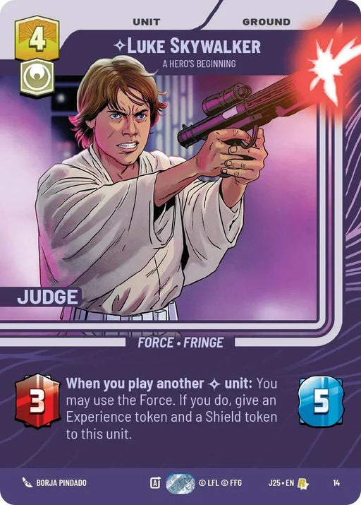 Luke Skywalker - A Hero's Beginning (14) (14) [Judge Promos] - for just $14.95! 