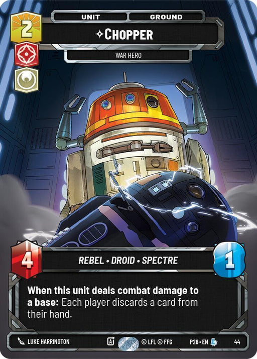 Chopper - War Hero (44) (44) [Sector and Regional Promos: Season 1] - for just $2.40! 