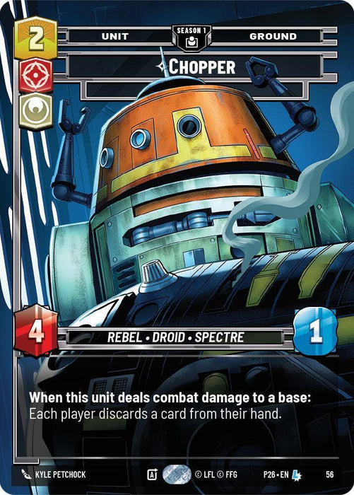 Chopper - War Hero (56) (56) [Sector and Regional Promos: Season 1] - for just $9.05! 