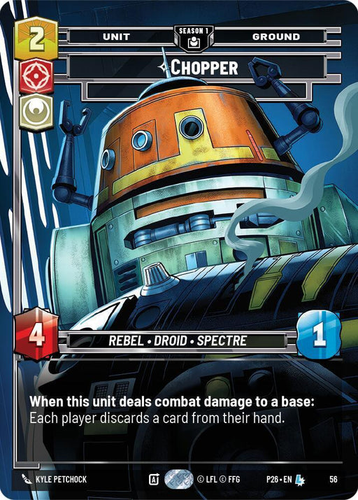 Chopper - War Hero (56) (56) [Sector and Regional Promos: Season 1] - for just $6.85! 