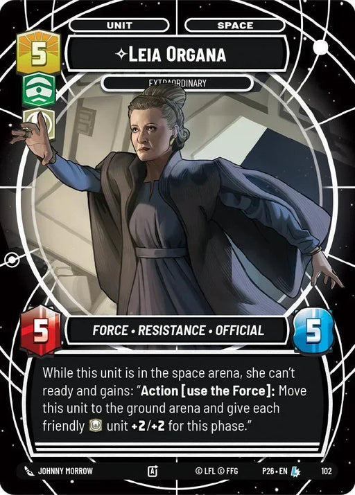 Leia Organa - Extraordinary (102) (102) [Sector and Regional Promos: Season 1] - for just $2.50! 
