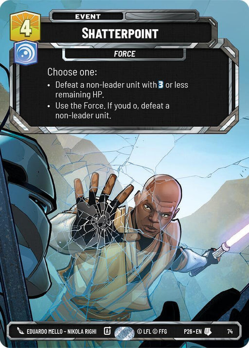 Shatterpoint (74) (74) [Sector and Regional Promos: Season 1] - for just $6.05! 