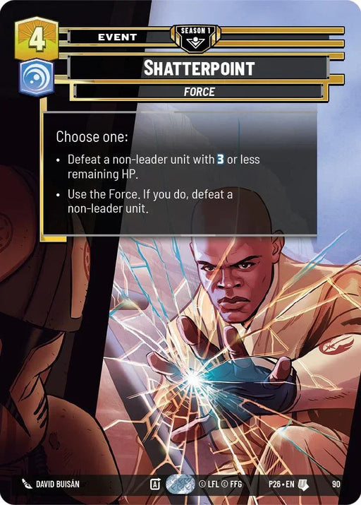Shatterpoint (90) (90) [Sector and Regional Promos: Season 1] - for just $21.80! 