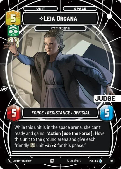 Leia Organa - Extraordinary (103) (103) [Judge Promos] - for just $0.40! 