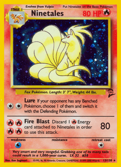 Ninetales (13/130) [Base Set 2] - for just $9.10! 
