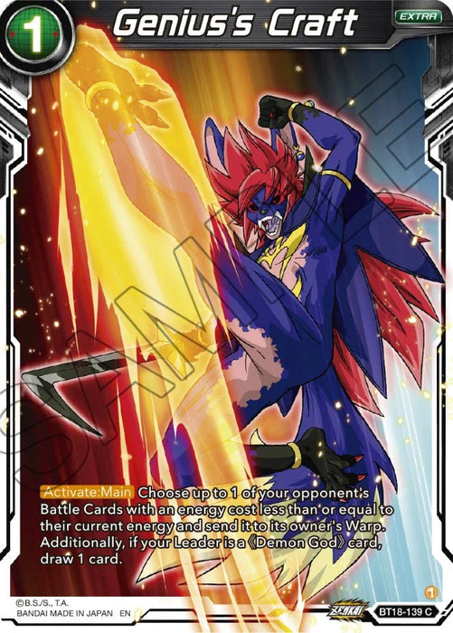Genius's Craft (BT18-139) [Dawn of the Z-Legends] - for just $0.10! 