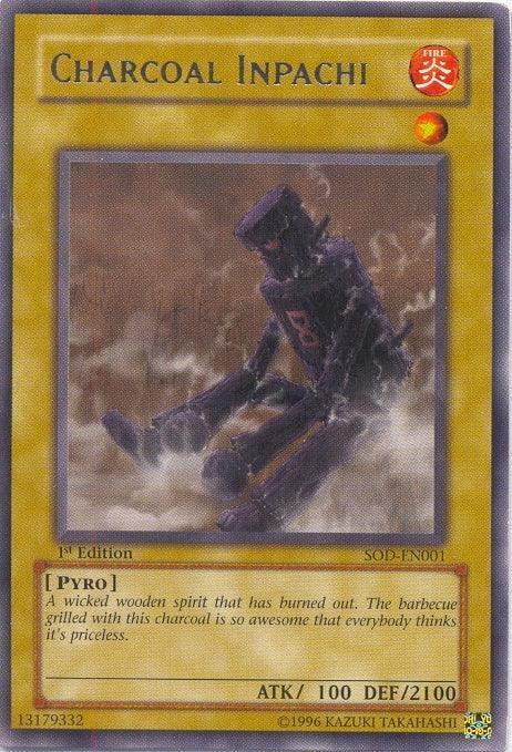 Charcoal Inpachi [SOD-EN001] Rare - for just $0.25! 