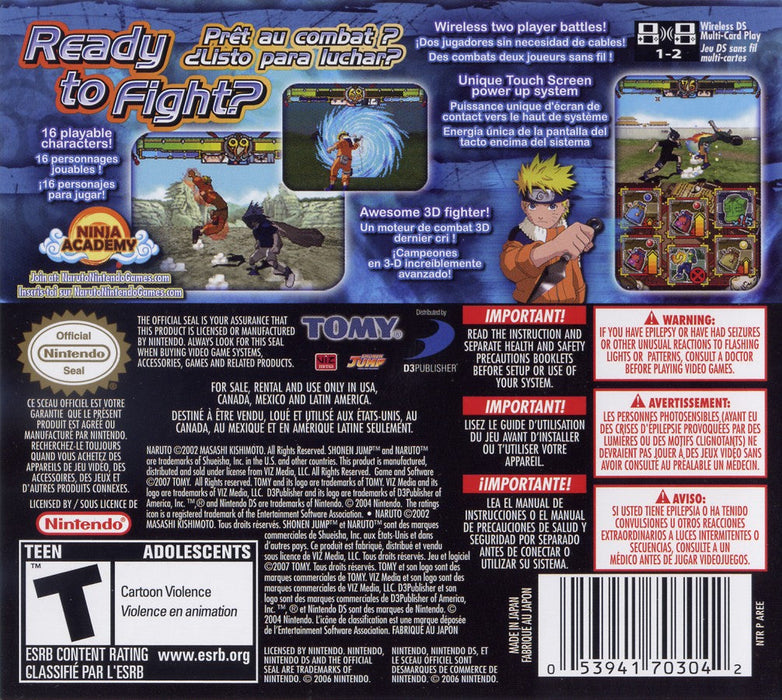 Naruto: Ninja Destiny – Nintendo DS (DS) - for just $9.99! 