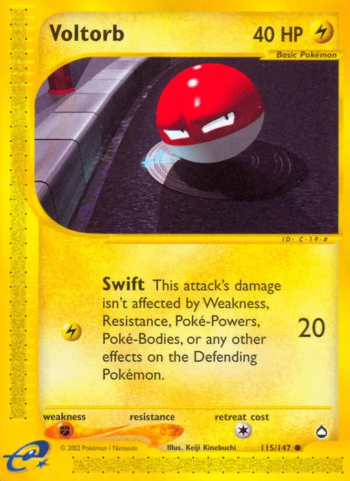Voltorb (115/147) [Aquapolis] - for just $1.45! 