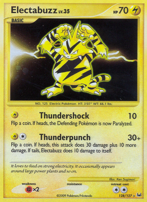 Electabuzz (128/127) [Platinum: Base Set] - Just $2.35! Shop now at Retro Gaming of Denver