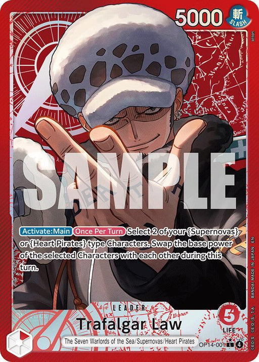 Trafalgar Law (Alternate Art) [The Azure Sea's Seven] - for just $7.45! 