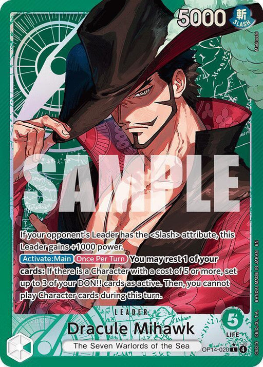 Dracule Mihawk (Alternate Art) [The Azure Sea's Seven] - for just $26.45! 
