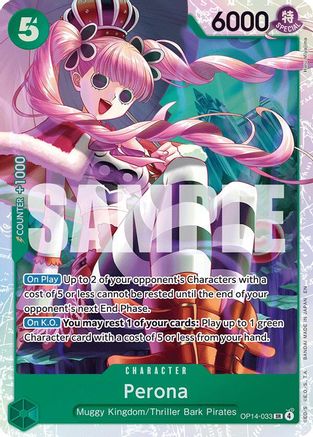 Perona - OP14-033 (OP14-033) - The Azure Sea's Seven Foil - for just $1.02! 