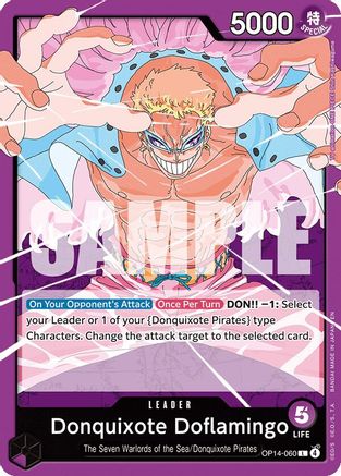 Donquixote Doflamingo - OP14-060 (OP14-060) - The Azure Sea's Seven - for just $0.08! 
