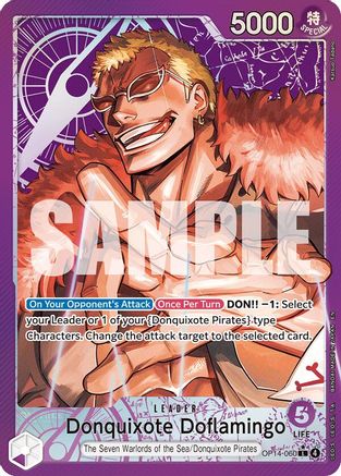 Donquixote Doflamingo - OP14-060 (Alternate Art) (OP14-060) - The Azure Sea's Seven Foil - for just $14.60! 