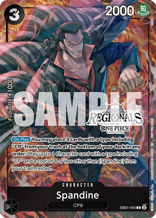 Spandine (Online Regional Participation Pack 2025 Vol.1) [One Piece Promotion Cards] - for just $5.85! 