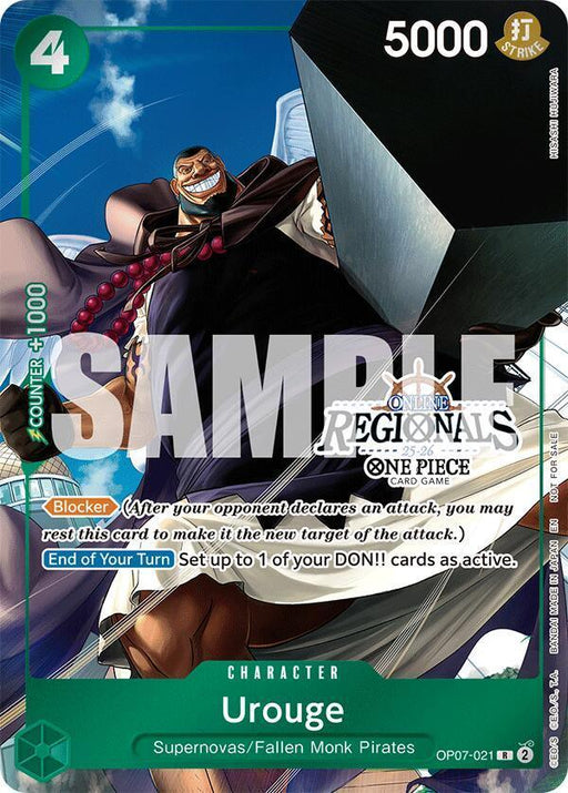 Urouge (Online Regional Participation Pack 2025 Vol.1) [One Piece Promotion Cards] - for just $2.20! 