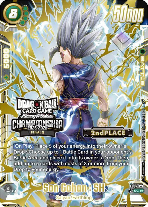 Son Gohan : SH (FB07-121) (Championship 2025-2026 Finals 2nd Place) [Fusion World Tournament Cards] - for just $0.10! 