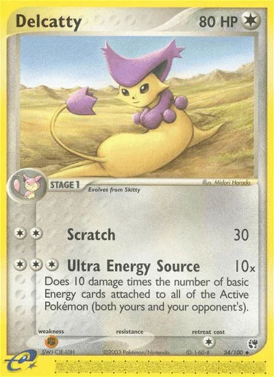 Delcatty (34/100) [EX: Sandstorm] - for just $0.80! 