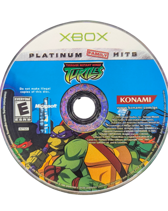 Teenage Mutant Ninja Turtles [Platinum Hits] — Xbox (XBOX) - for just $13.99! 
