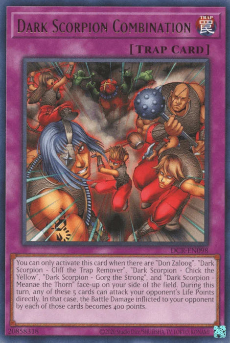 Dark Scorpion Combination [DCR-EN098] Rare - for just $0.40! 