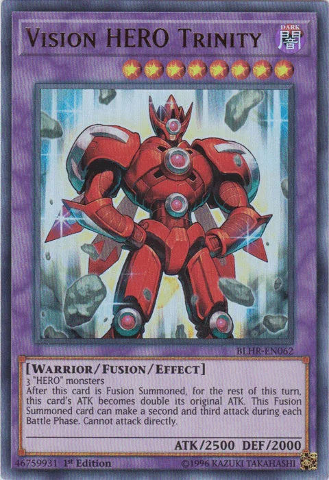 Vision Hero Trinity [BLHR-EN062] Ultra Rare - for just $0.25! 