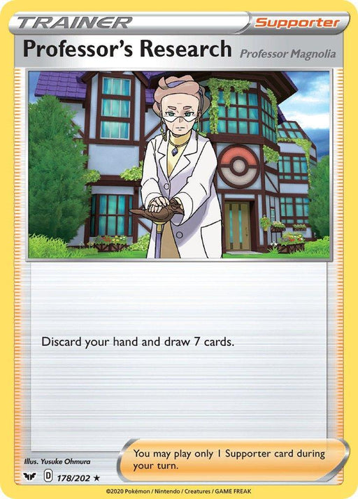 Professor's Research (178/202) [Sword & Shield: Base Set] - for just $0.10! 