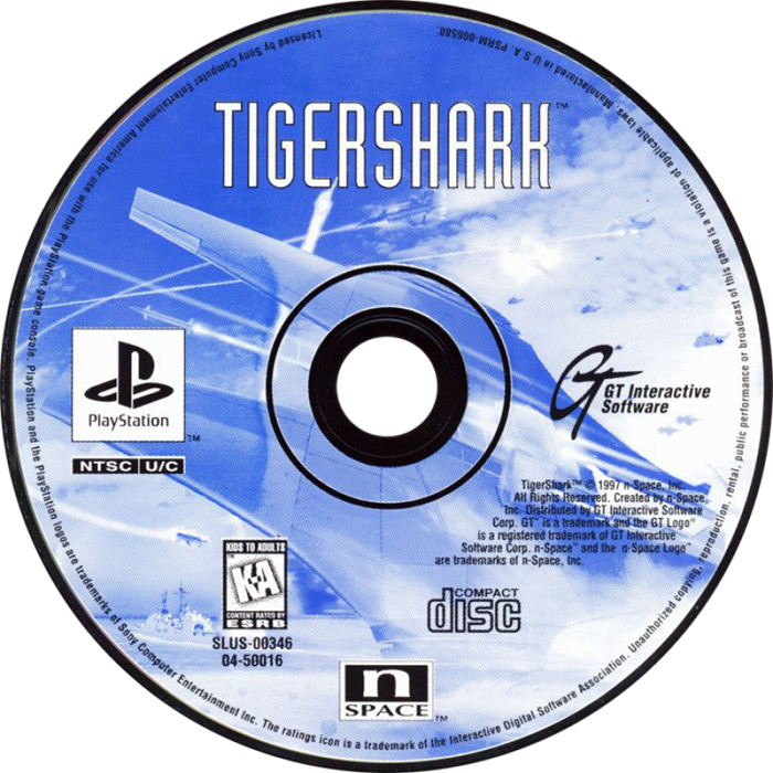 Tiger Shark – PlayStation 1 (PS1) - for just $0! 