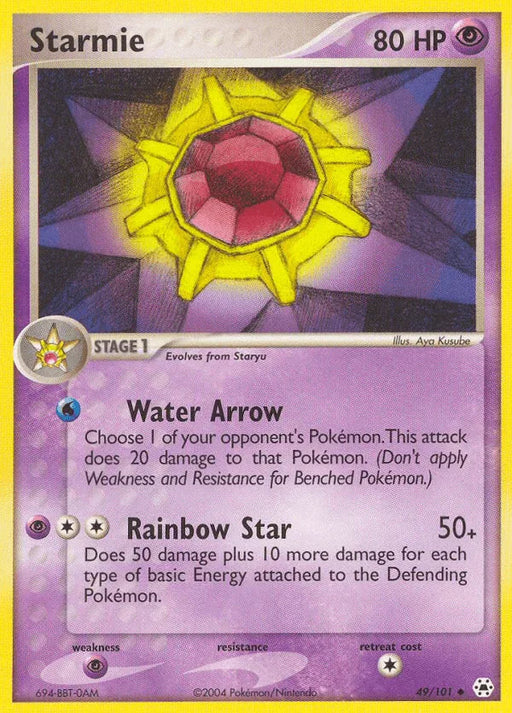Starmie (49/101) [EX: Hidden Legends] - for just $0.35! 