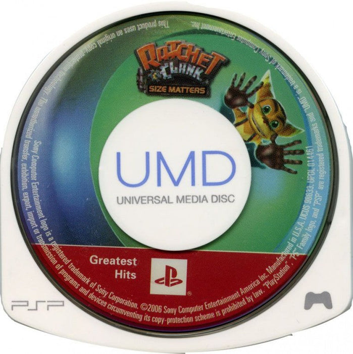 Ratchet & Clank: Size Matters [Greatest Hits] – PlayStation Portable (PSP) - for just $0! 