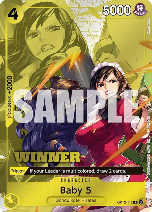 Baby 5 (Winner Pack 2026 Vol. 1) [One Piece Promotion Cards] - for just $3.35! 